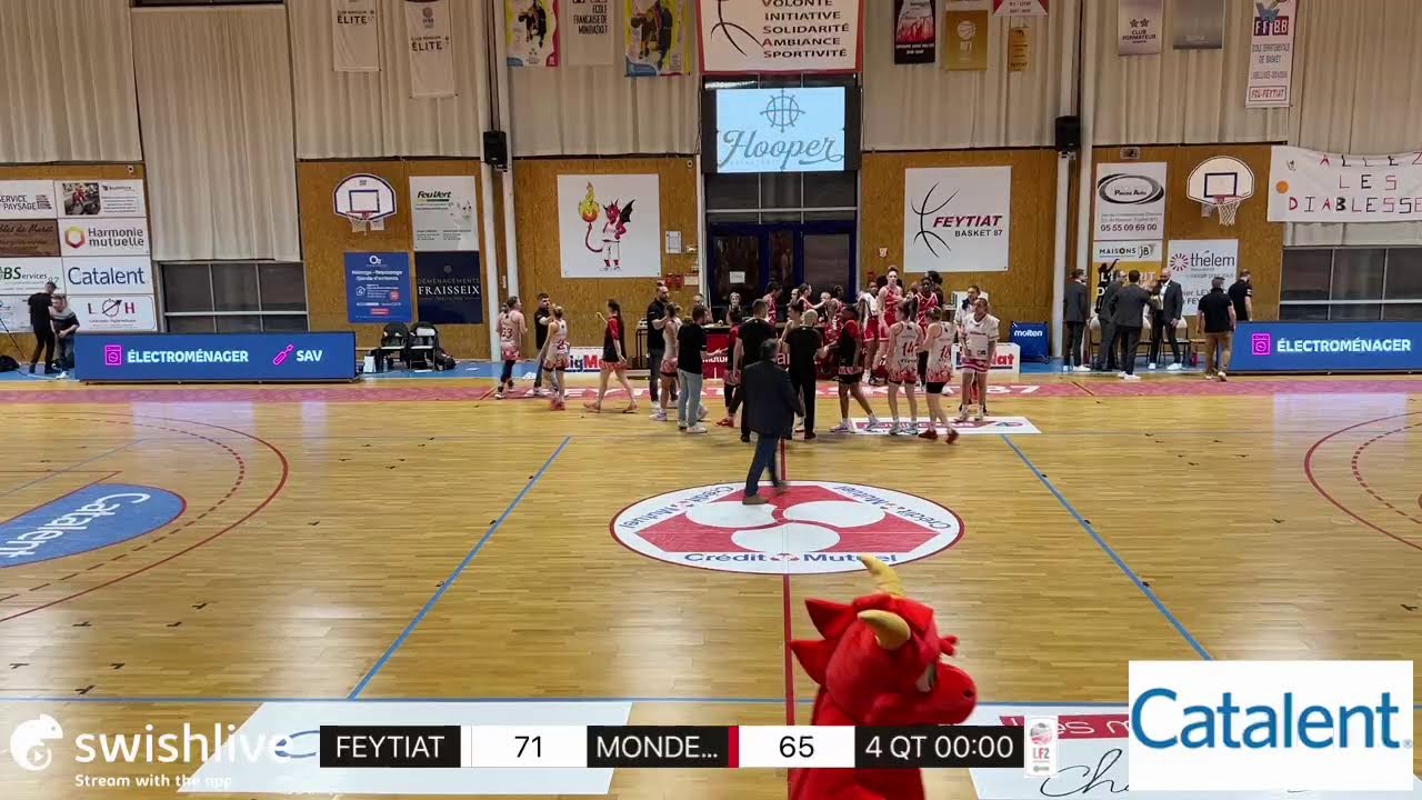 Live propulsé par l'application Swish Live
FEYTIAT  VS MONDEVILLE