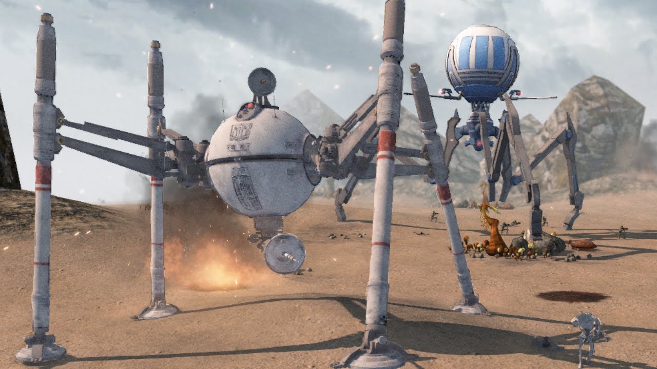 ULTIMATE STAR WARS MOD: CIS Battle Droids vs Galactic Empire! - Men of War: Assault Squad 2