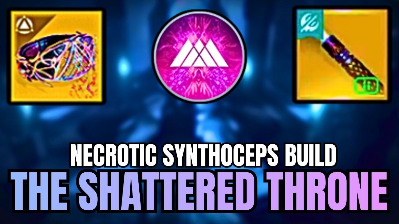 Solo Flawless The Shattered Throne Dungeon w/ Necrotic Synthoceps Build [Destiny 2: Renegades]