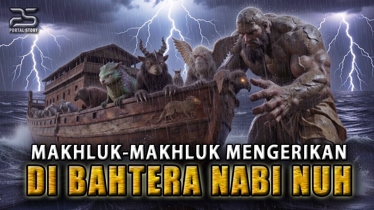 MISTERI BAHTERA NABI NUH: Makhluk Mengerikan yang Ikut Masuk ke Dalam Kapal!