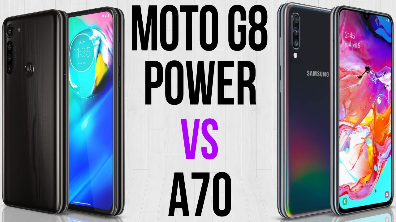 Moto G8 Power vs A70 (Comparativo)