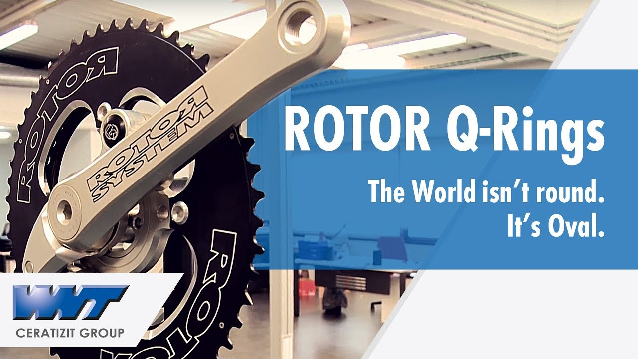 The World isn't Round, it's Oval. ROTOR Q-Rings crafted with tools from WNT