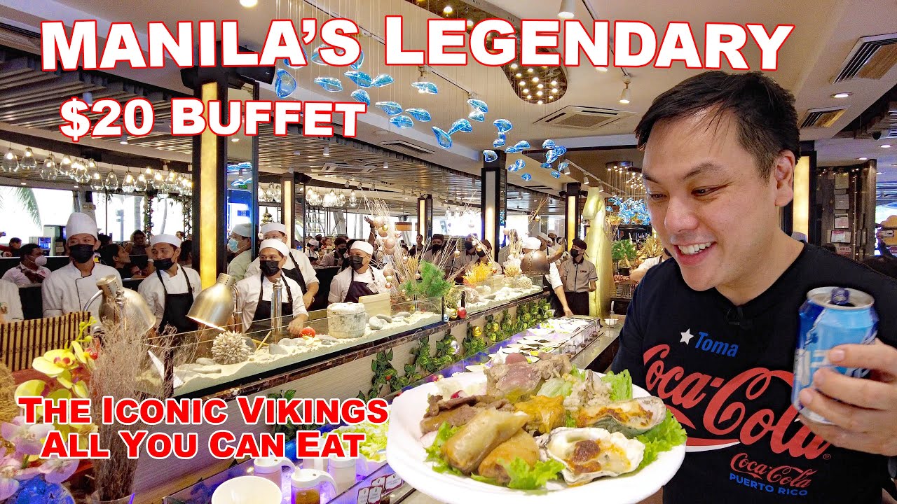 Legendary $21 Filipino Buffet |  The Iconic Vikings All You Can Eat!