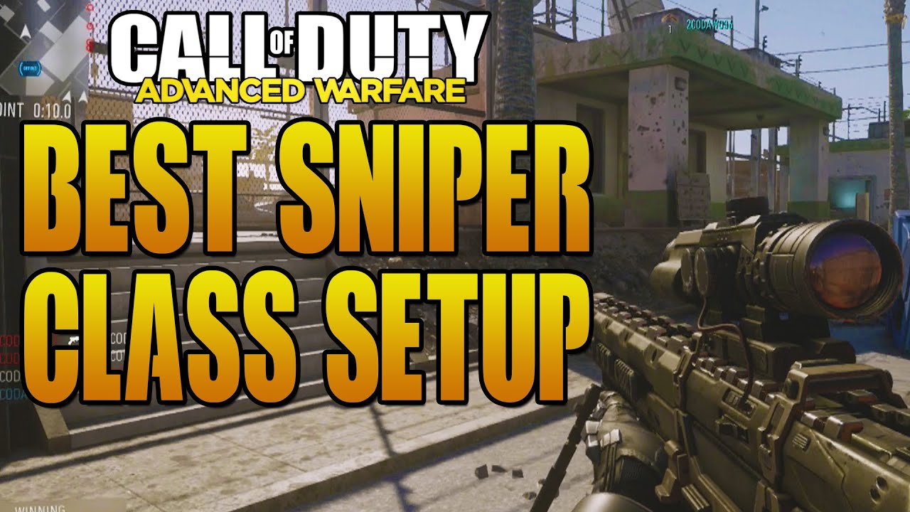 Advanced Warfare: BEST Sniper Class Setup! 