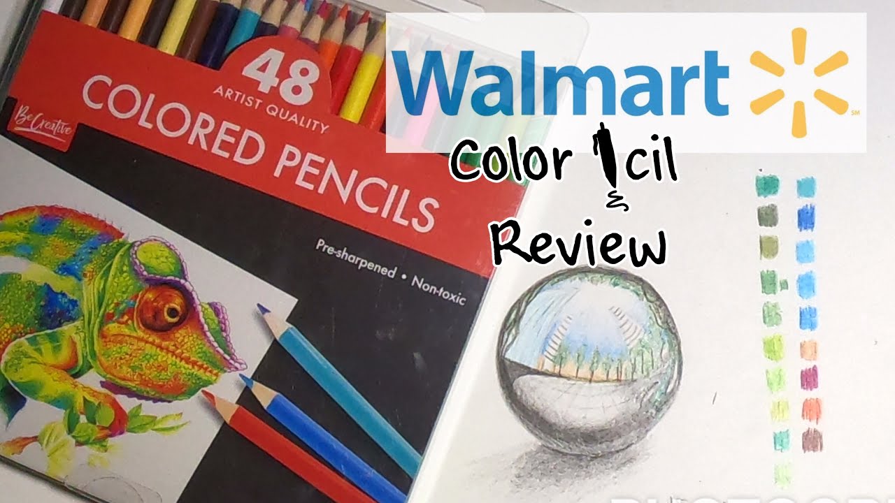 Walmart color pencil review