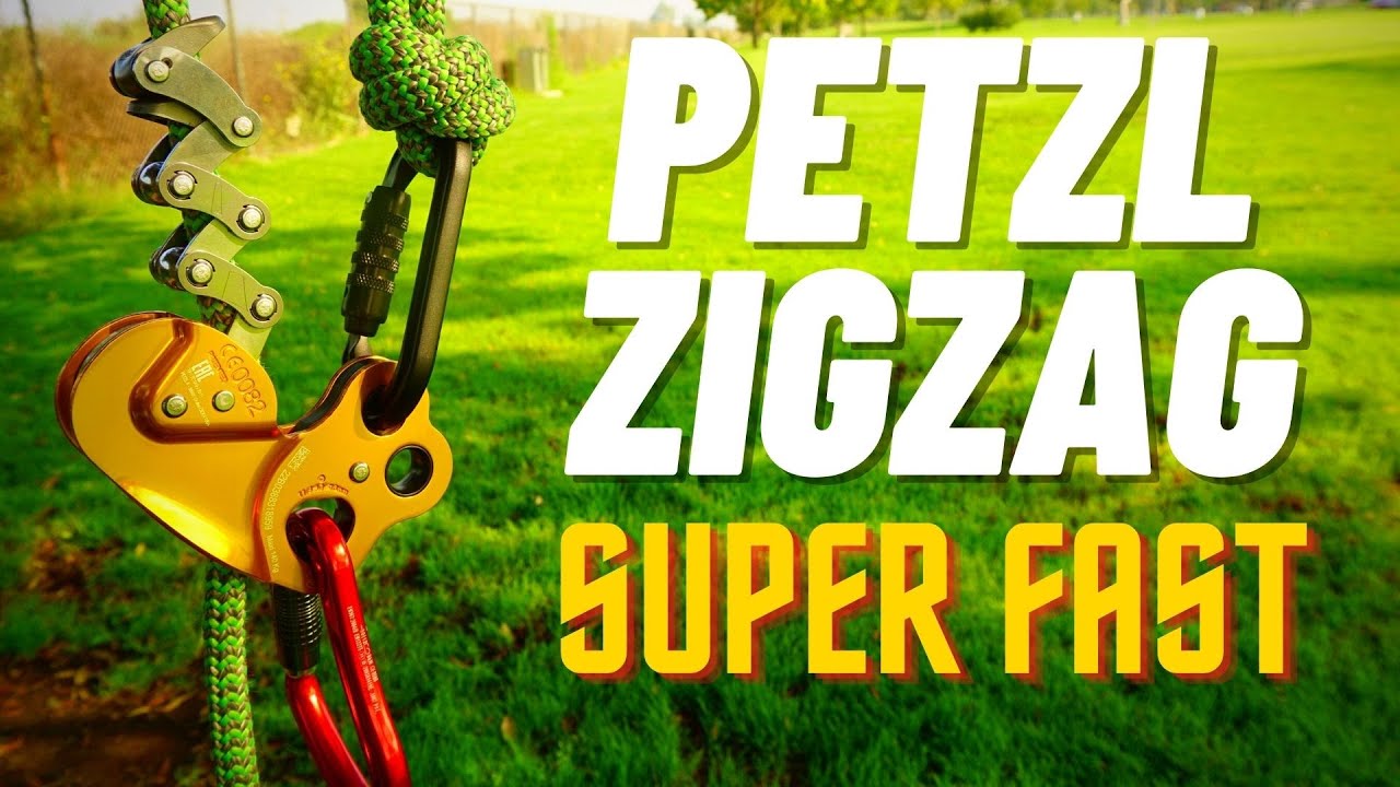 Лазание по деревьям с Petzl Zig Zag, самым быстрым механическим устройством