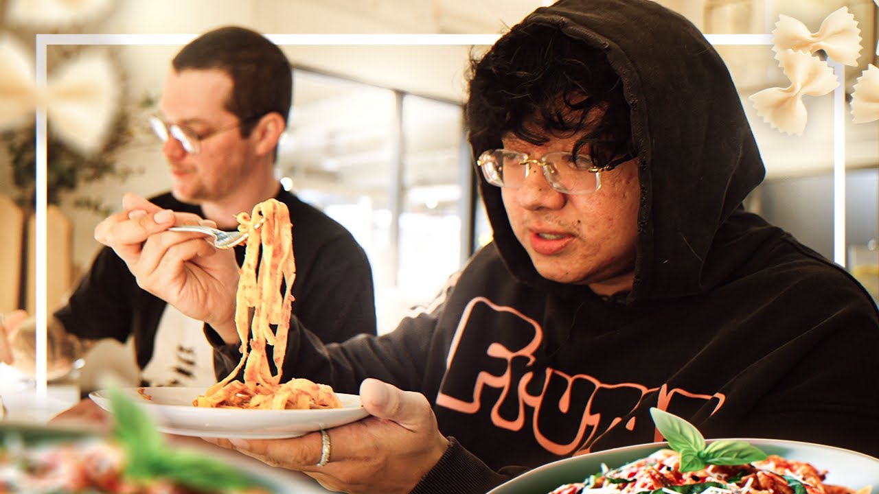 STONERS Try The BEST Pasta In Los Angeles! Ft Erick Khan & Tim