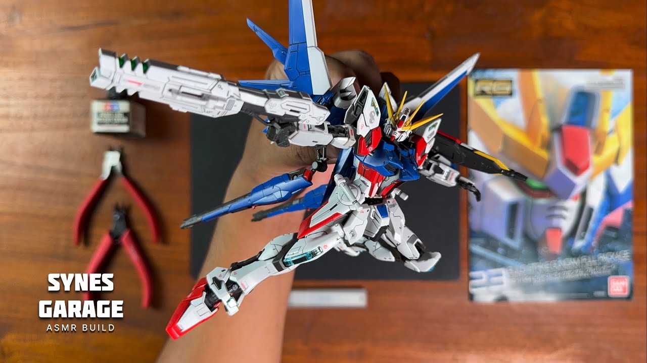 Build Strike Gundam Full Package RG 1/144 | ASMR BUILD | Bandai