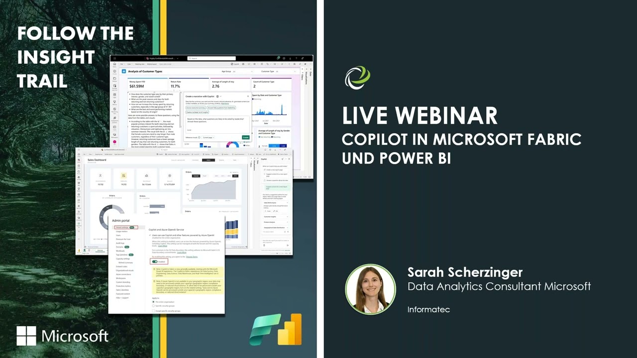 Microsoft KI Webinare - Copilot in Microsoft Fabric und Power BI
