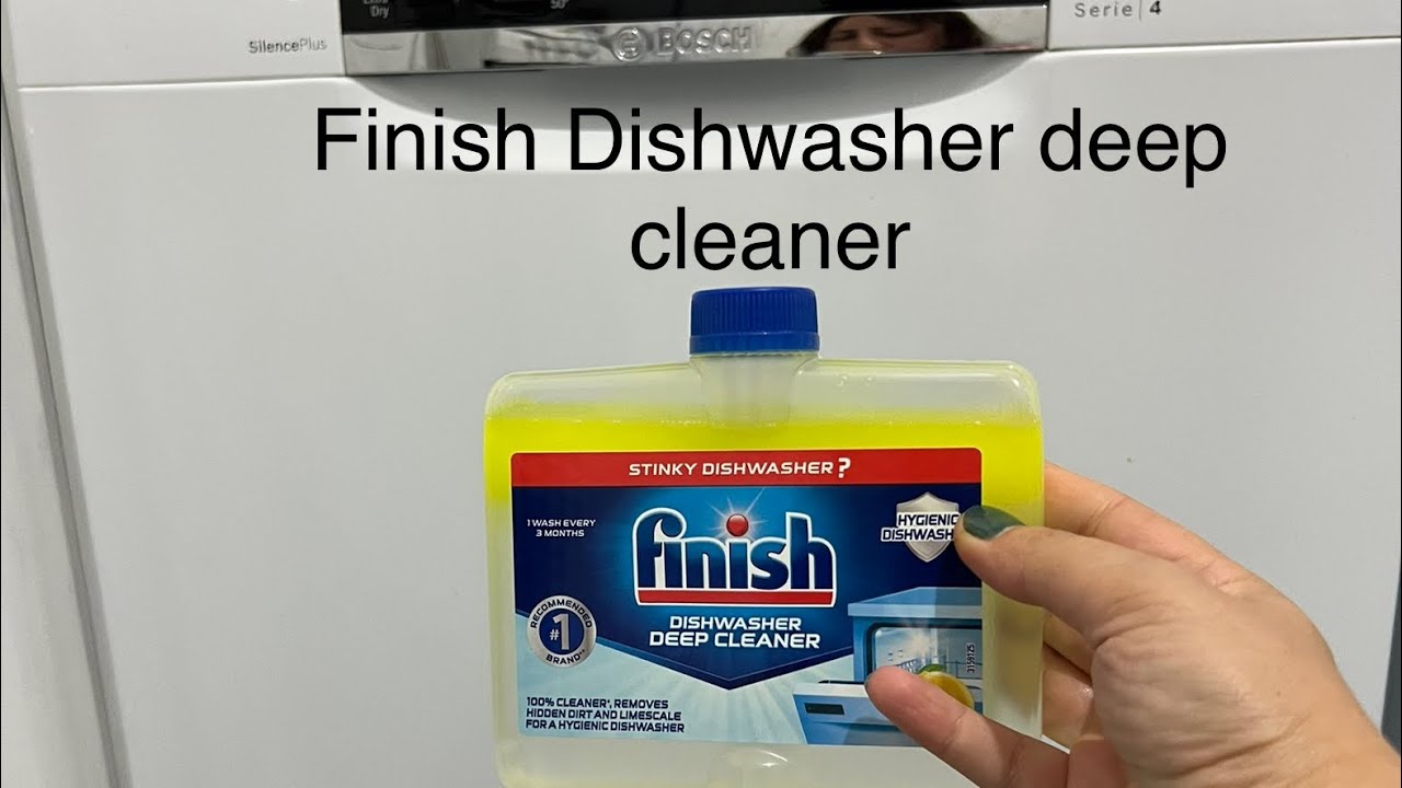 Finish Dishwasher Deep Cleaner 