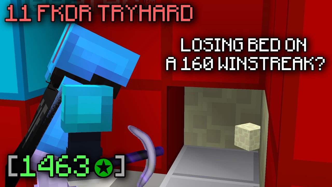 10 FKDR sweats tried sacrificing for our bed... (grind to 100 FKDR #3) | Hypixel Bedwars