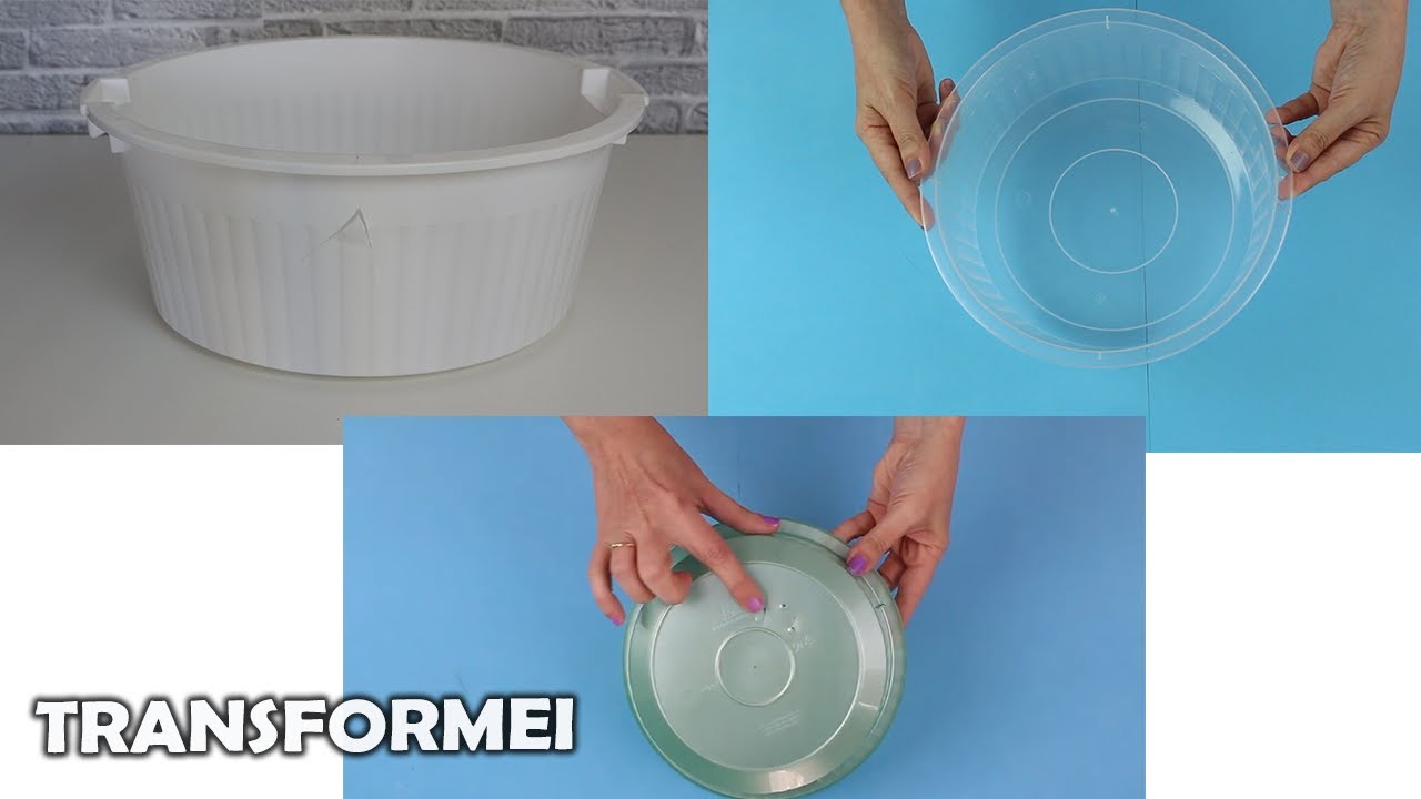 3 IDEIAS INCRÍVEIS DE TRASNFORMAÇÃO DE UMA BACIA - DO LIXO AO LUXO - ANA ROGÉRIA