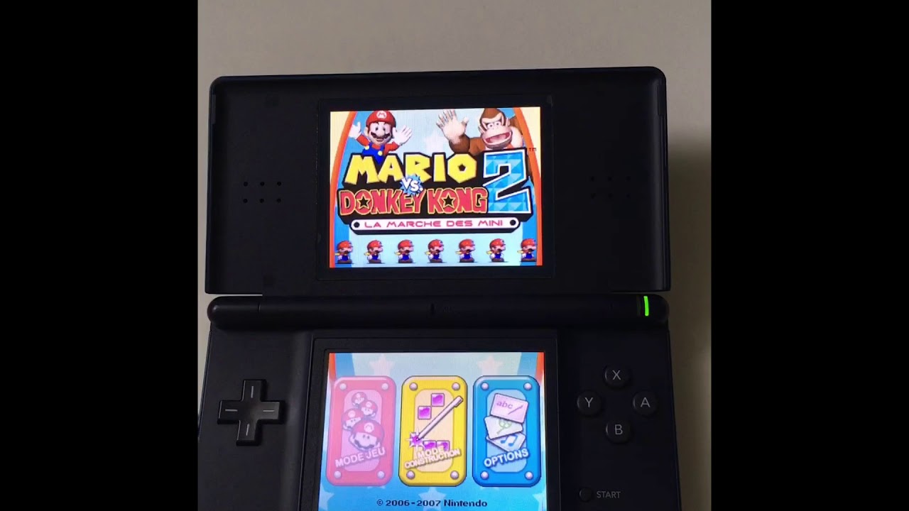 Nintendo ds lite et M3 Ds Real
