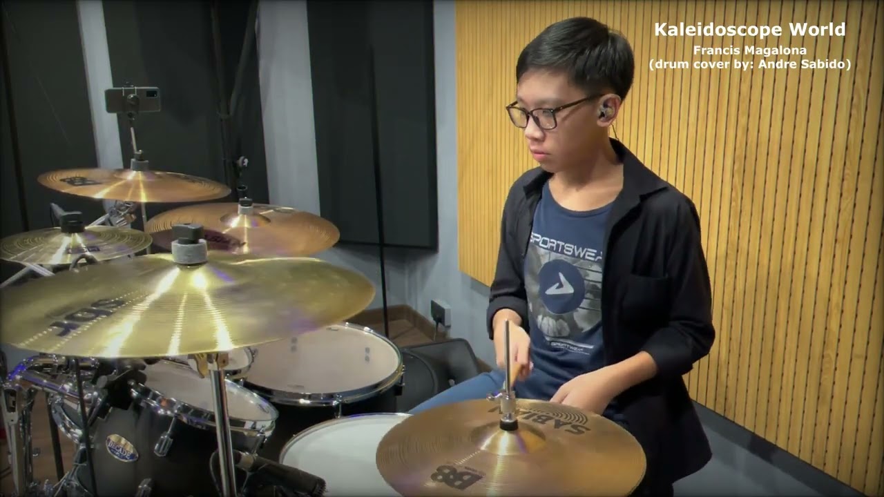 Kaleidoscope World - Francis M. (drum cover by Andre Sabido)