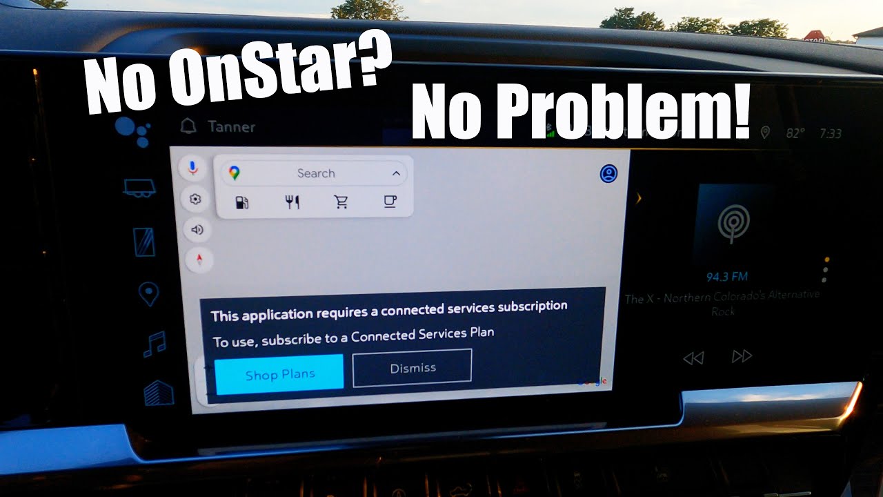 Как использовать карты в автомобиле GM 2021+ БЕЗ подписки OnStar