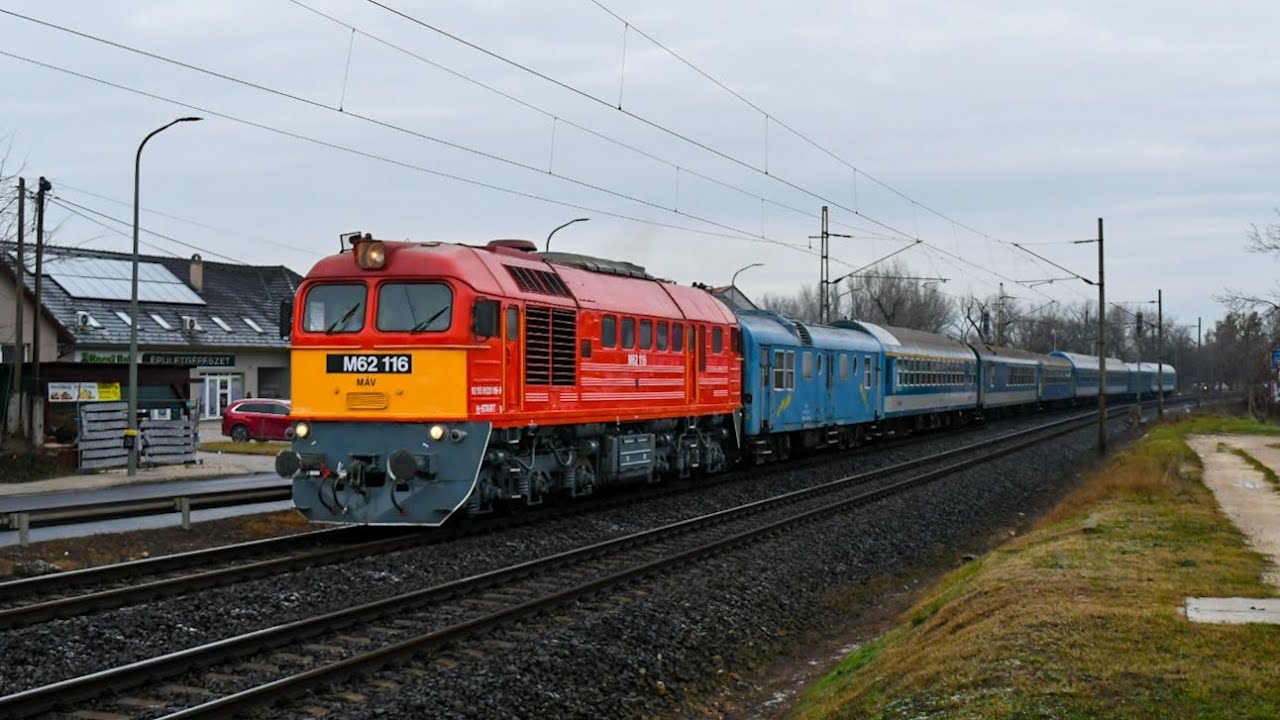 Szergej 60 záróesemény - TÉLI BALATONKÖR EXpressz vonat Székesfehérváron