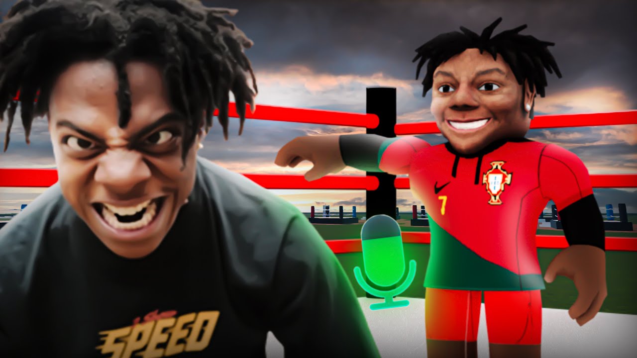 ISHOWSPEED in Roblox SHADOW BOXING VOICE CHAT 😂
