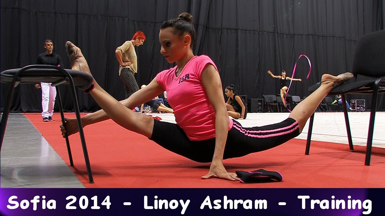 Linoy Ashram - Training World-Cup Sofia 2014