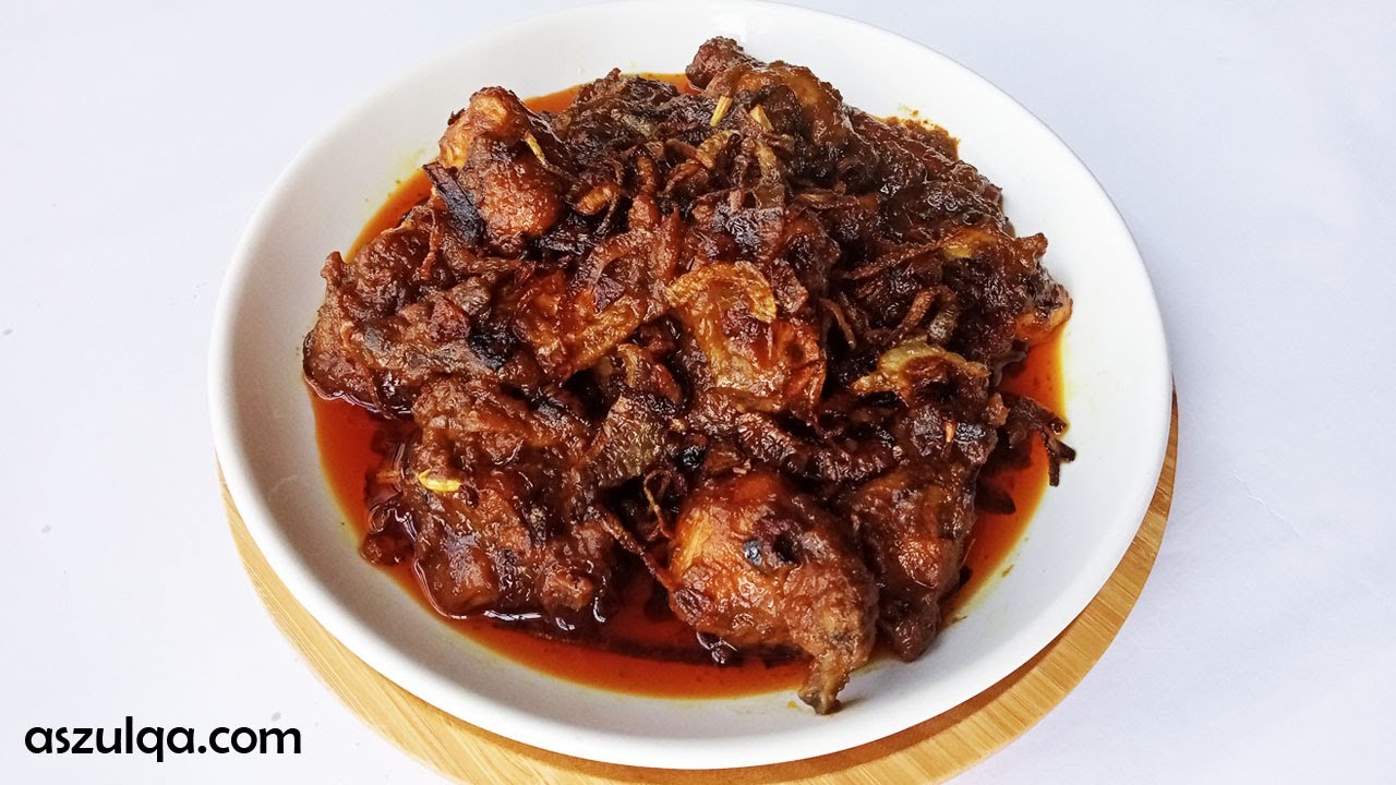 AYAM MASAK BAWANG MAMAK / Ayam Bawang Nasi Kandar Malaysia Street Food
