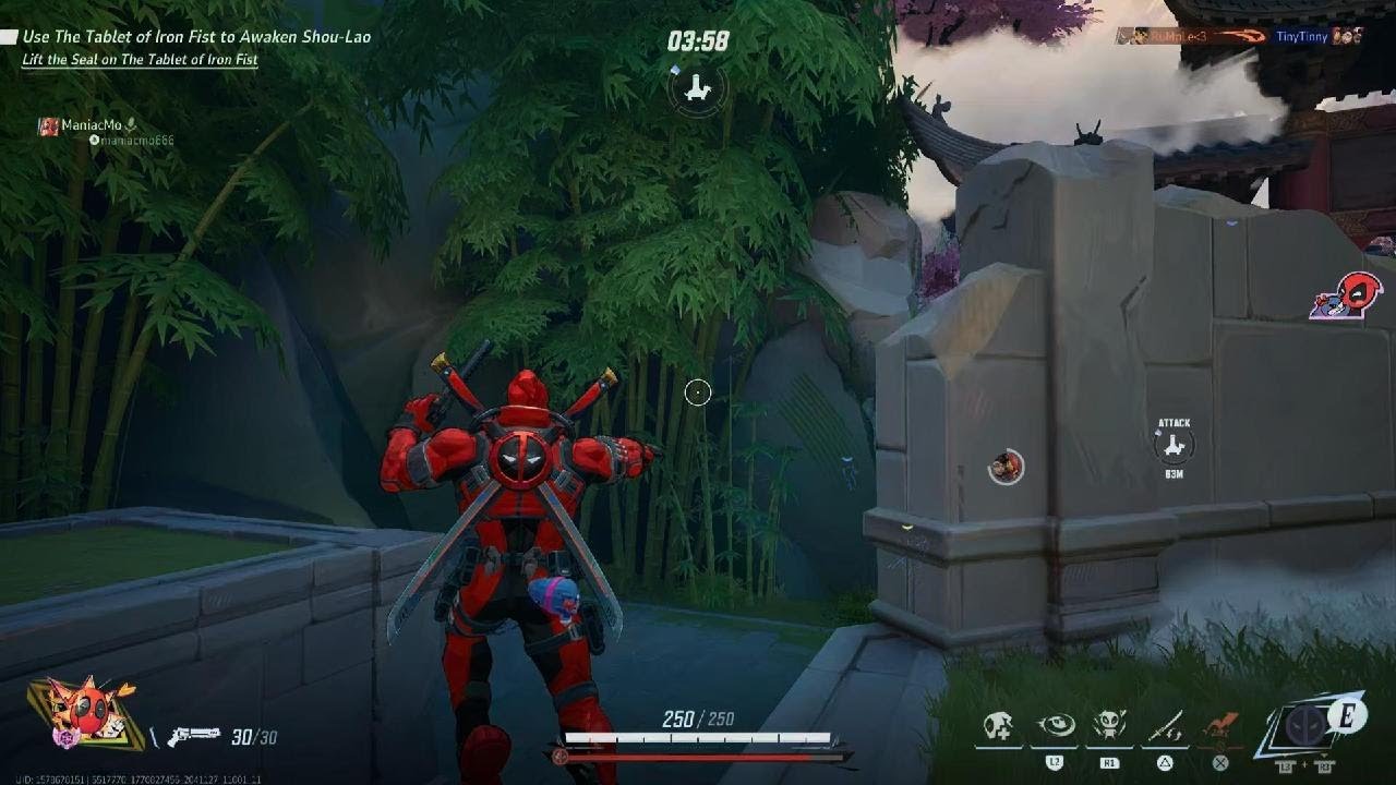 Marvel Rivals Guardian Deadpool MVP