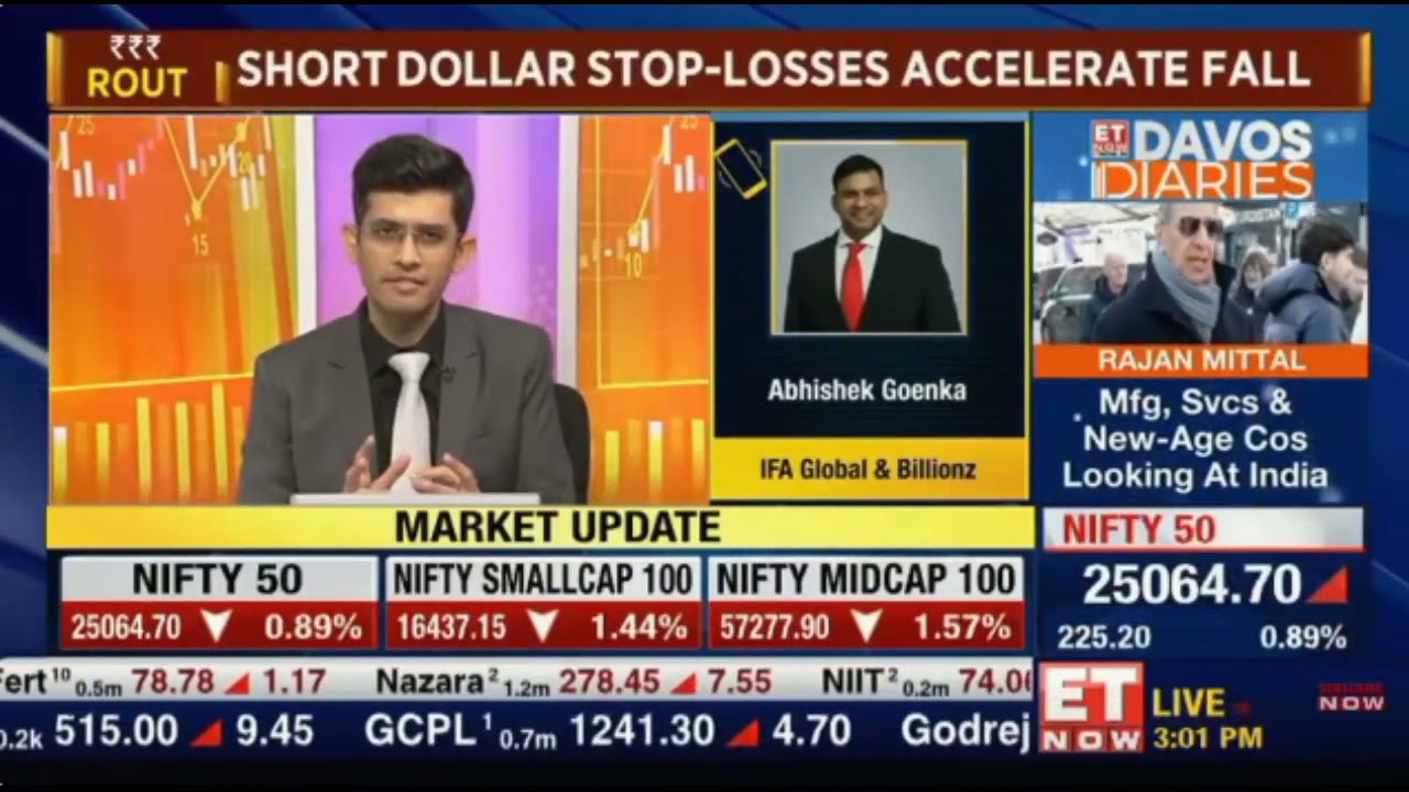 ET Now | Closing Trades | Mr  Abhishek Goenka Founder, IFA Global & Billionz