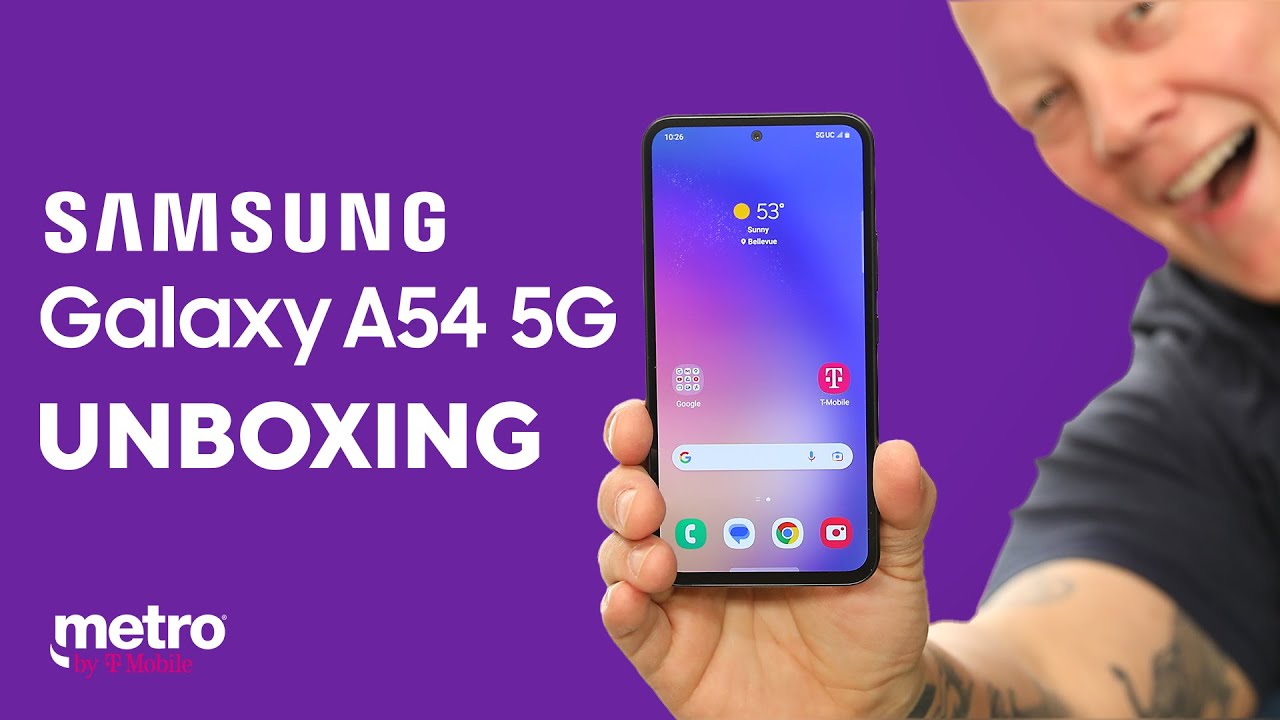 Samsung Galaxy A54 5G Unboxing: 6.4