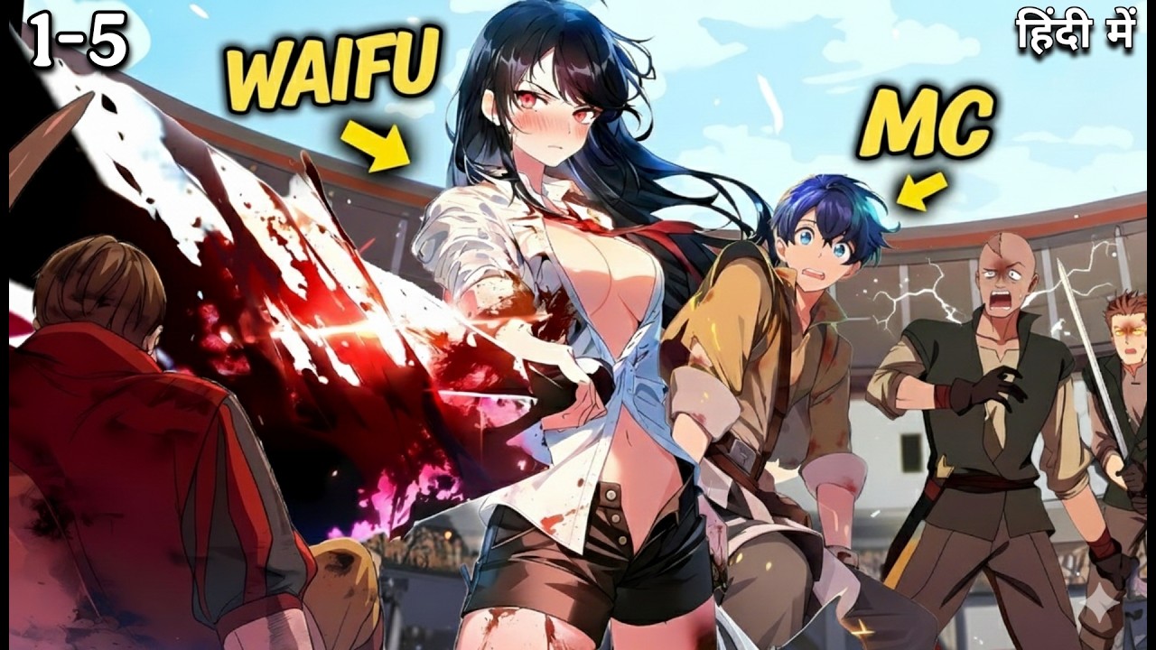 (1-5) He Accidentally Rescued an SSS-Rank Goddess and Became Her Master | Manhwa Recap in Hindi
