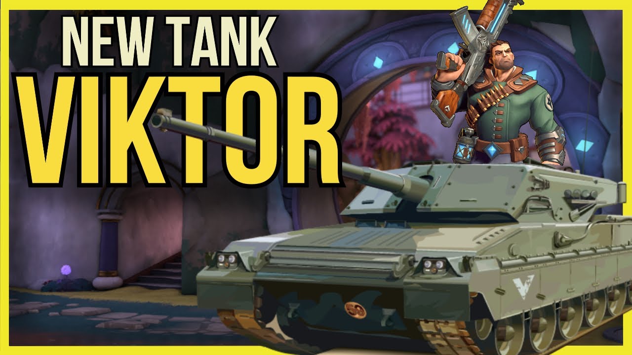 [Paladins] VIKTOR BEST TANK! Ranked duo with Bonkar