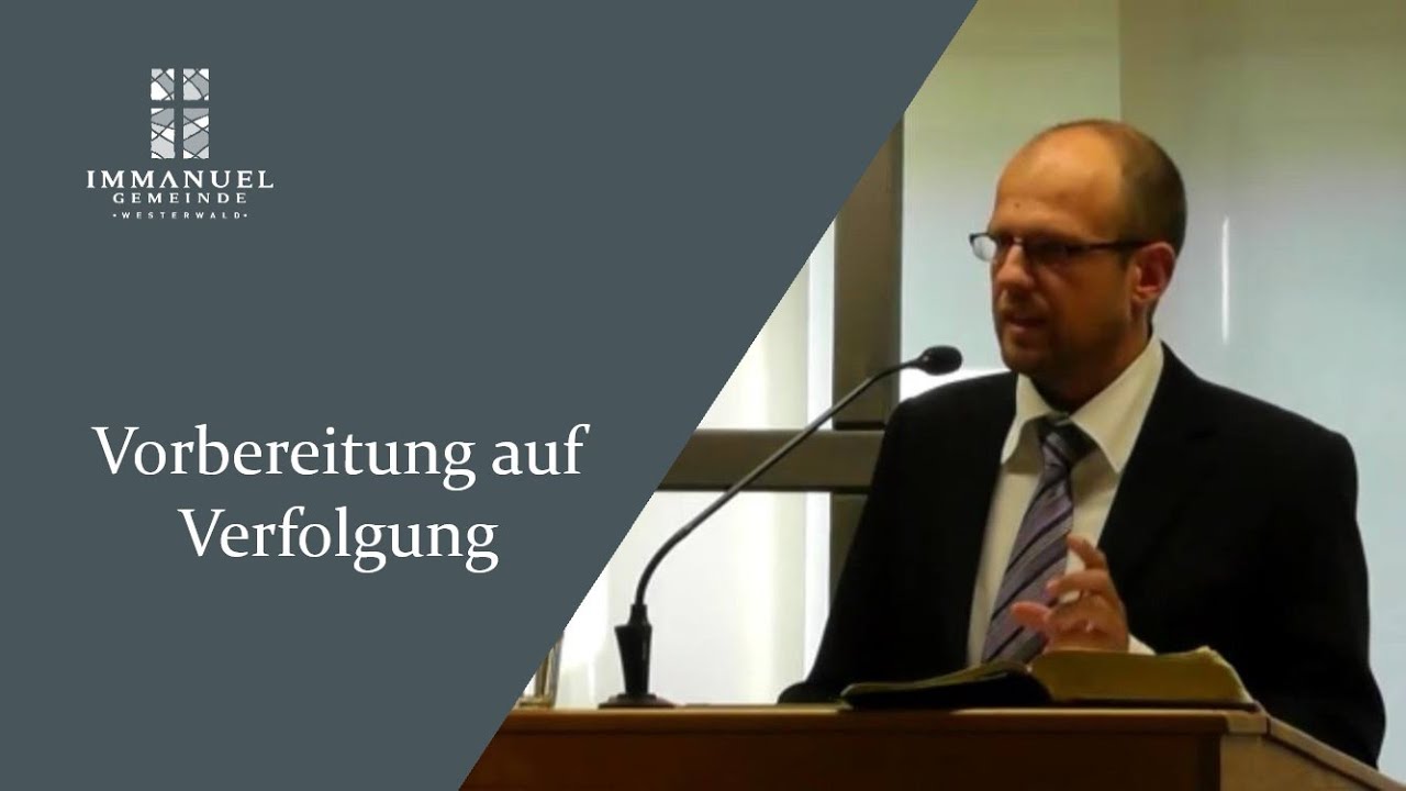 1. Petrus #10 Vorbereitung auf Verfolgung 1. Petr. 4, 12-19 