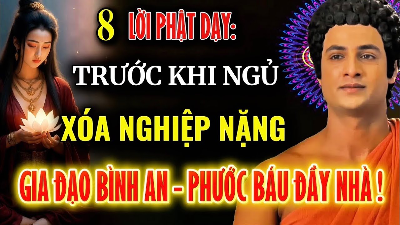 Đêm Nghe 8 Lời Pháp Này, Sáng Thức Dậy Đời Đổi Khác – Gia Đình Được Phước, Nghiệp Oán Hóa Giải !