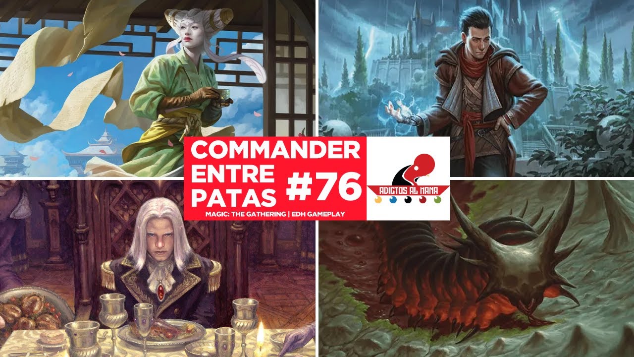 Commander Entre Patas #76: Modern Horizons 3 - Tamiyo vs Ral vs Grist vs Sorin | EDH | MTG