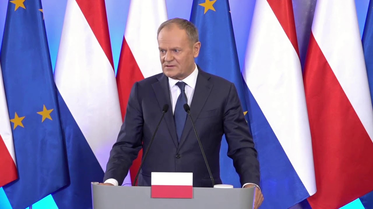 Konferencja Prasowa Premiera Donalda Tuska oraz Premiera Królestwa Niderlandów Roba Jettena
