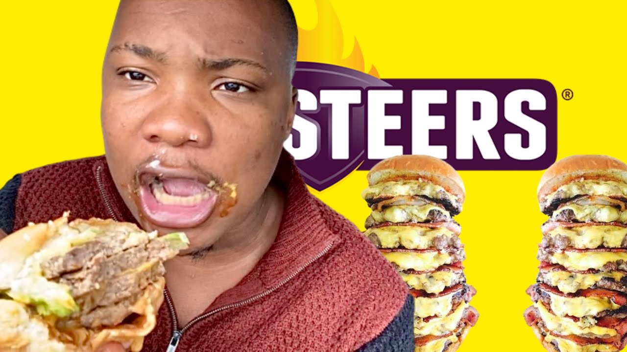 Biggest Burger 🍔 In Steers Menu