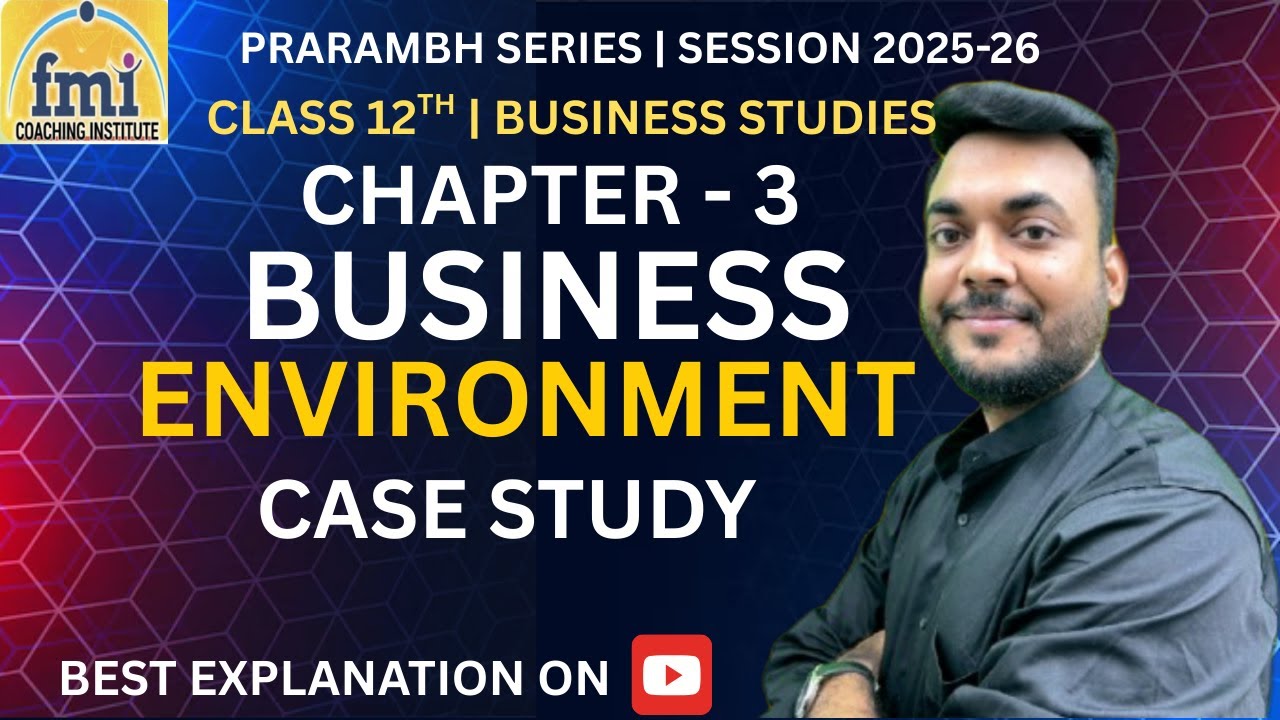 Business Environment class 12 Business studies Case Study | Chapter 3