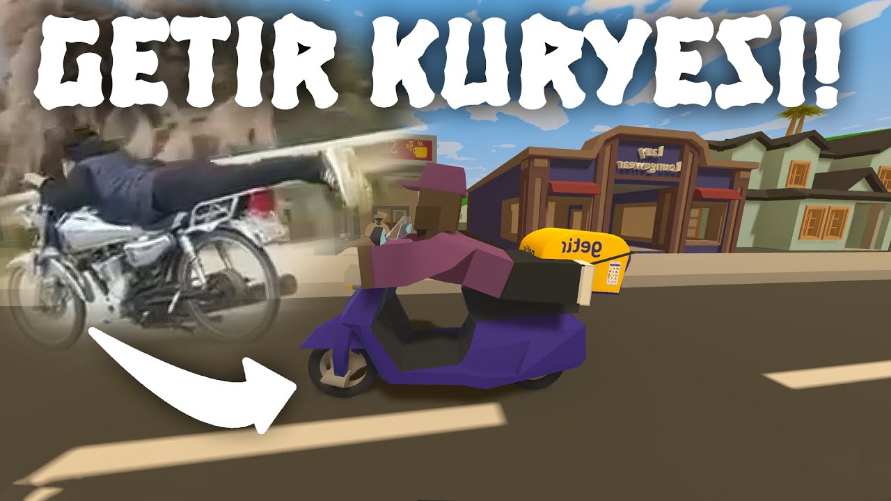 GETİR KURYESİ YOLLARDA! UNTURNED ROLEPLAY LİFE #442