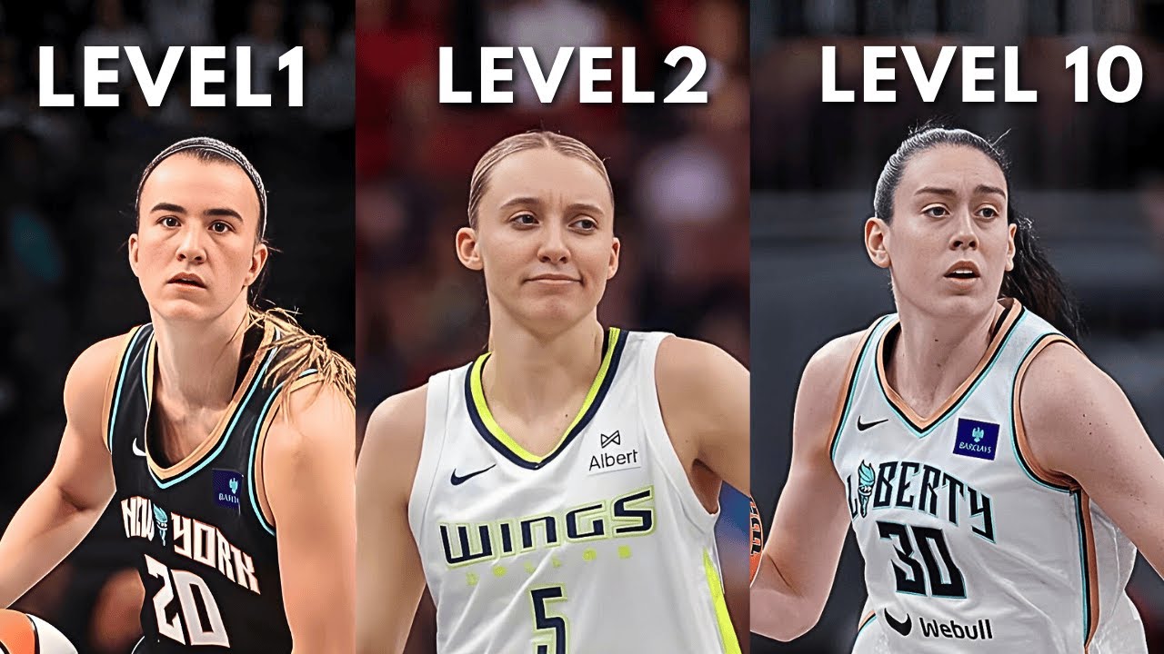Every Level of WNBA players in 7 minutes 8 seconds