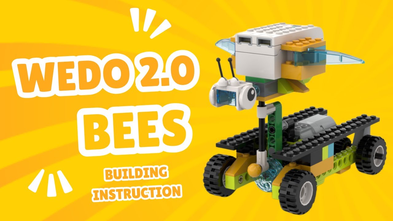 BUILDING INSTRUCTION WEDO 2.0 - BEE #lego #wedo #stemplus #buildinginstructions