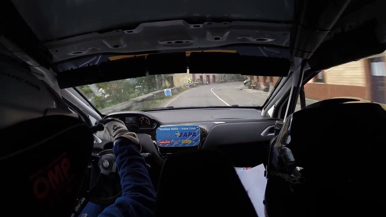 Esteban Vall&iacute;n-Irene Caso, Rally Monta&ntilde;a Central 2022, Tc7 Padrun 2