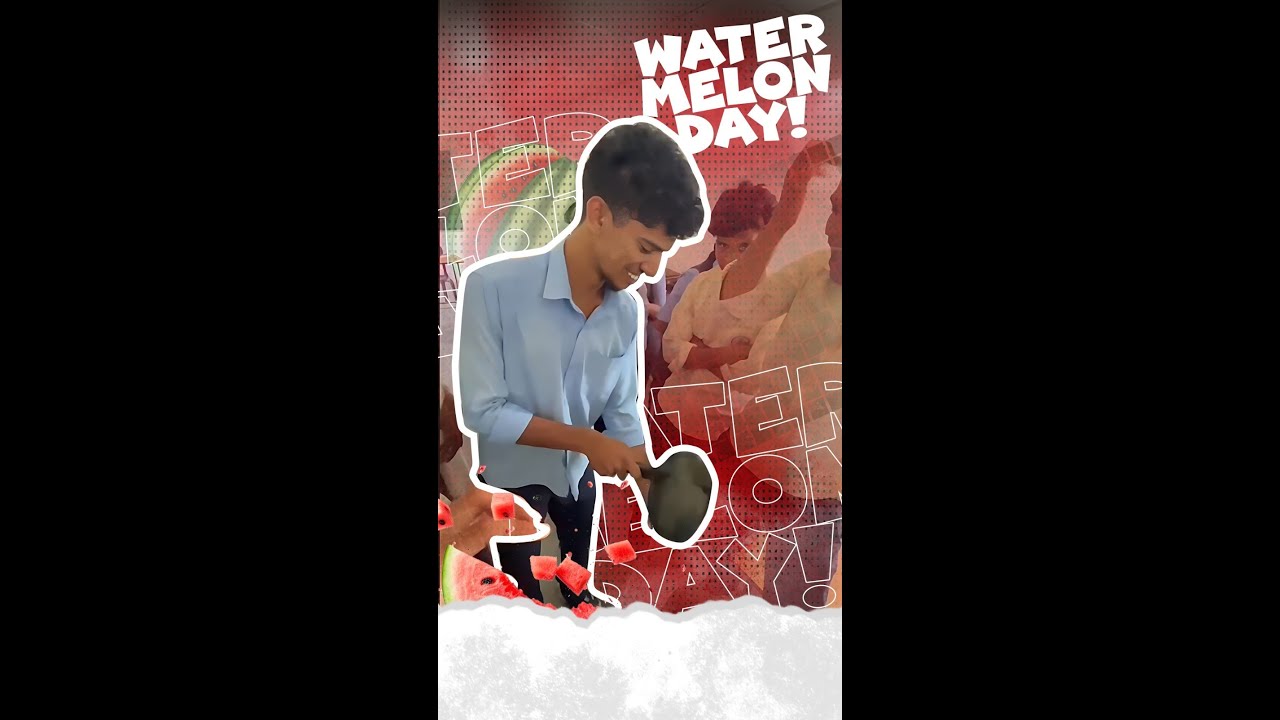 Watermelon Day at K.V.M Arts and Science College, College Celebration