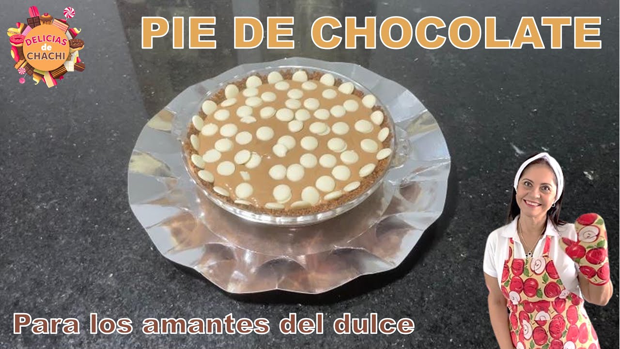 Pie de chocolate: solo para verdaderos chocoadictos 🍫