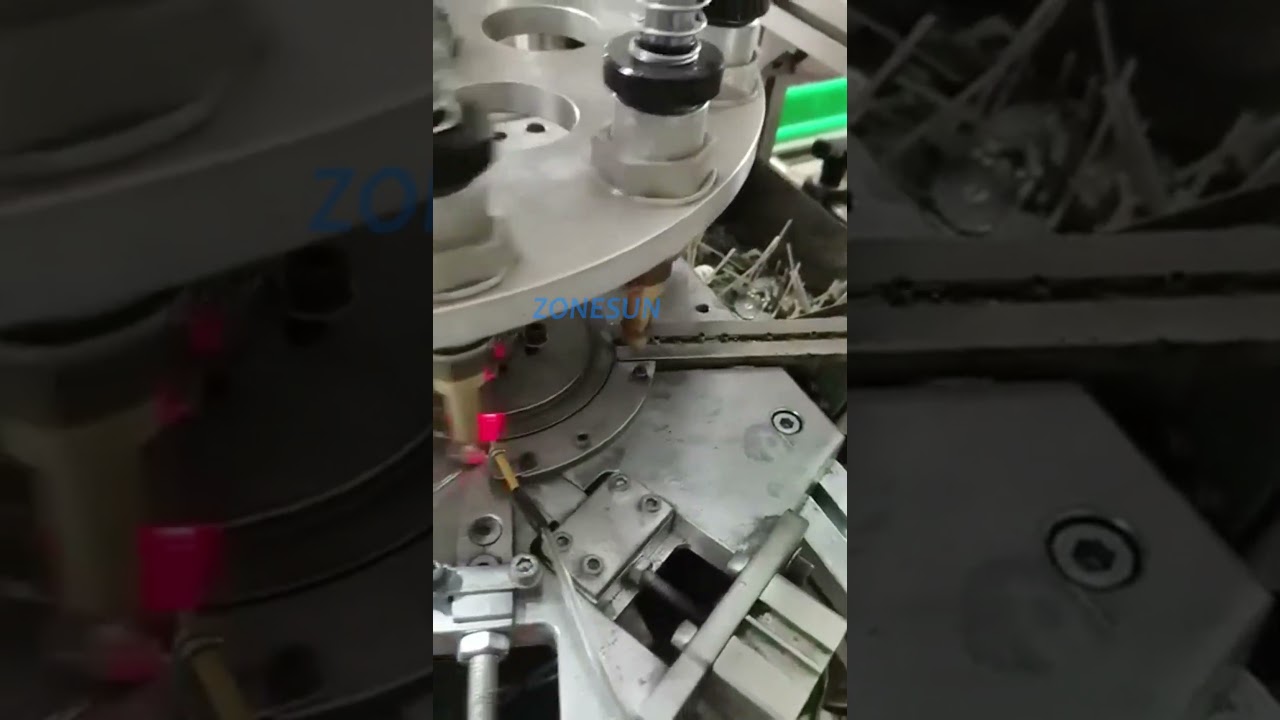 Candle Wick Insertion Machine