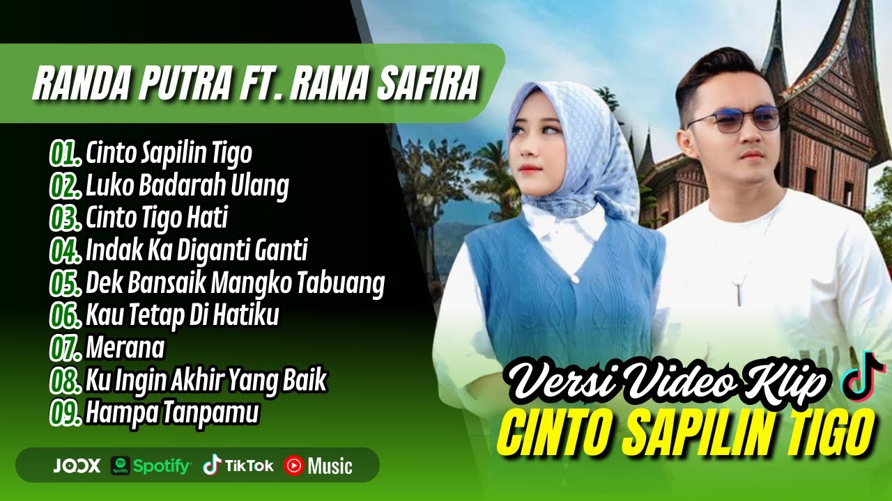 Randa Putra Ft. Rana Safira - CINTO SAPILIN TIGO - LUKO BADARAH ULANG | LAGU MINANG TERPOPULER 2025