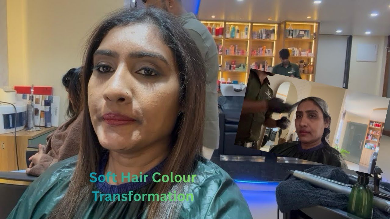 New Hair Colour Transformation ✨ #SalonVlog+weddingvibes#goa#konkani#