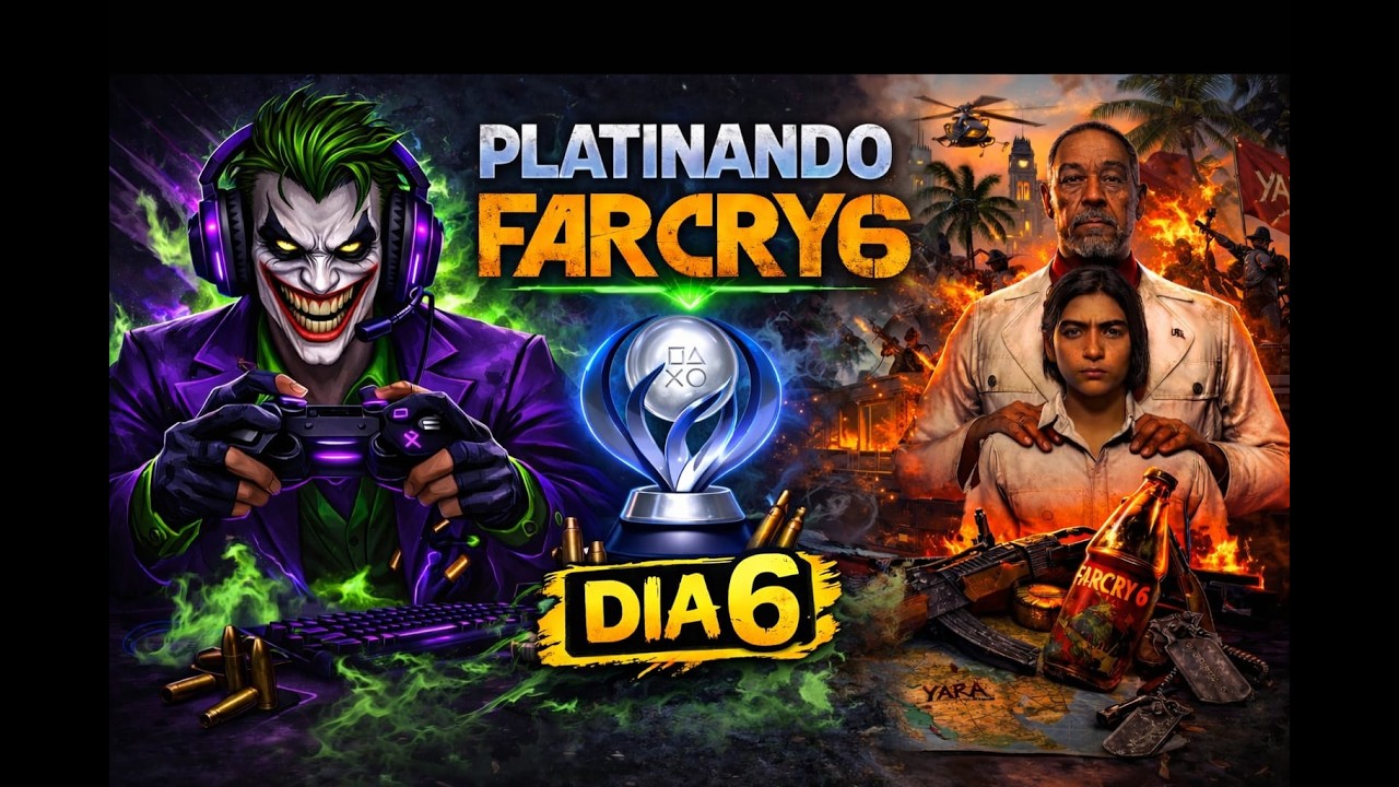 Live: Platinando Far Cry 6 - Dia 6