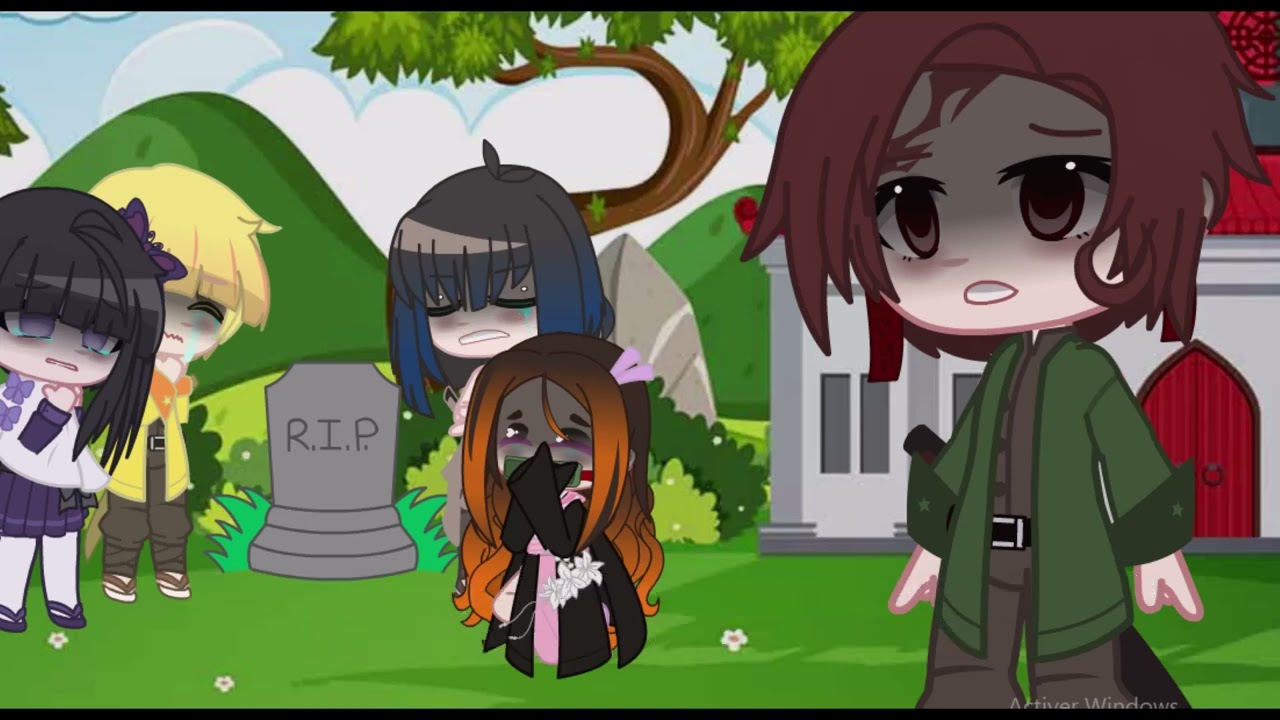 tanjiro goes to .. {demon slayergacha club} -death tanjiro au-