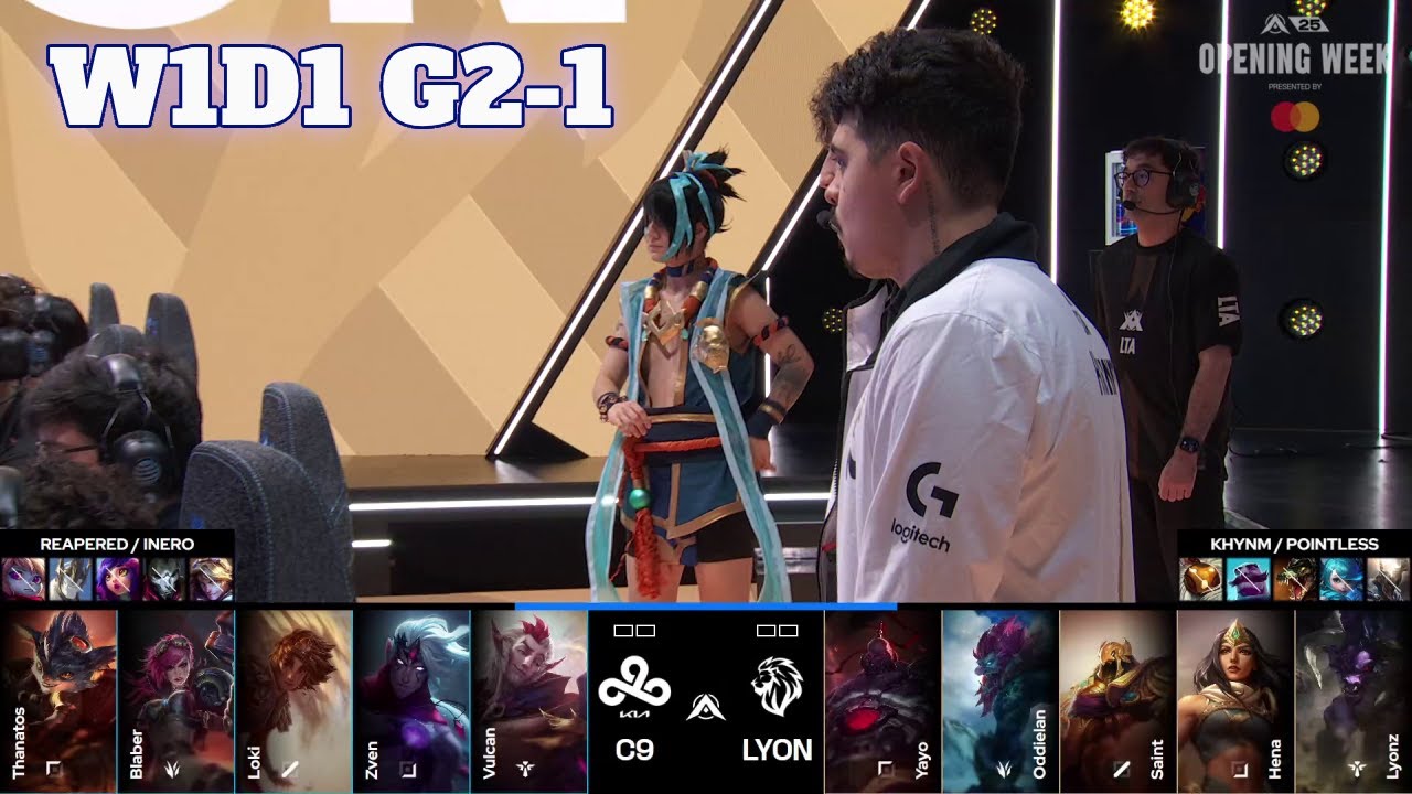 C9 vs LYON - Game 1 | Week 1 Day 1 LTA Summer 2025 Split 3 | Cloud 9 vs LYON G1 full