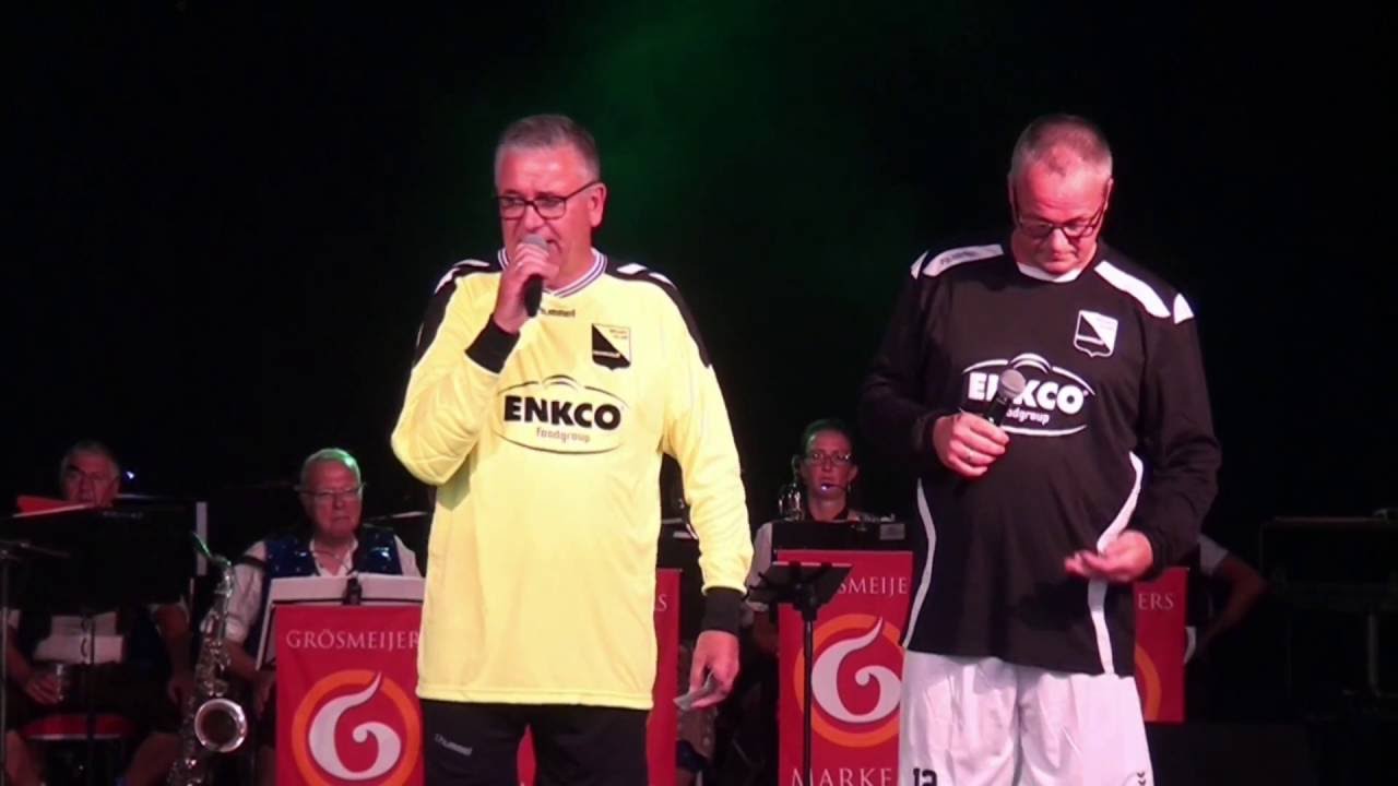 Dorpsfeest Markelo 2016 - Frühschoppen ( Voetbal duo )
