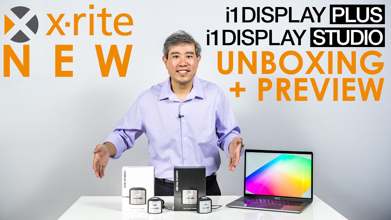 Распаковка и первоначальный калибровочный тест новых X-Rite i1Display Pro Plus и i1Display Studio!