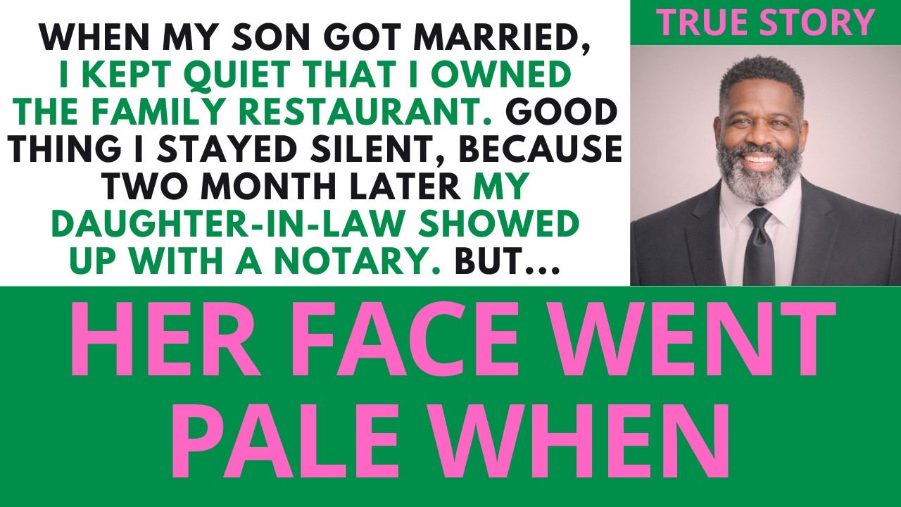 I Hid Owning the Family Restaurant at My Son’s Wedding—And I’m Glad I Did... | Sugar Dad Stories.