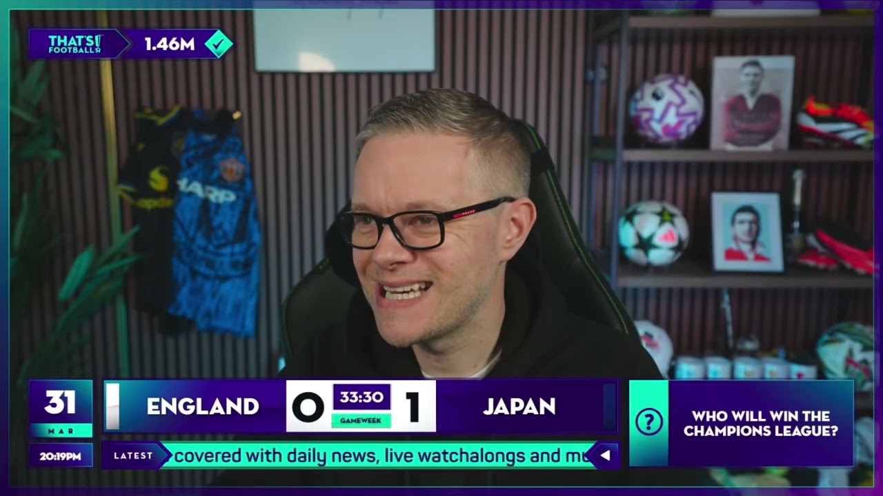 GOLDBRIDGE Best Bits | England 0-1 Japan